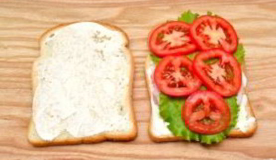 сэндвич с ветчиной