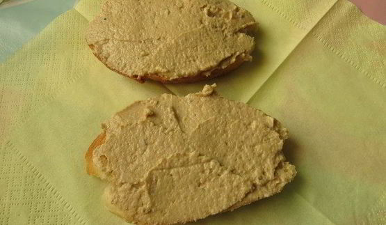 сэндвич с яичным паштетом