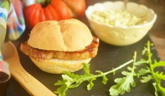 сэндвичи барбекю со свининой и капустой