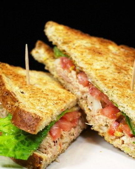 Рецепт сэндвичей с салатом из тунца