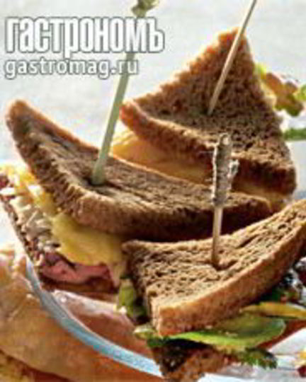 Рецепт тапаса из веганского сэндвича рубена