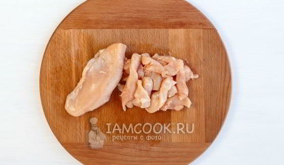 вьетнамский сэндвич бан ми с курицей