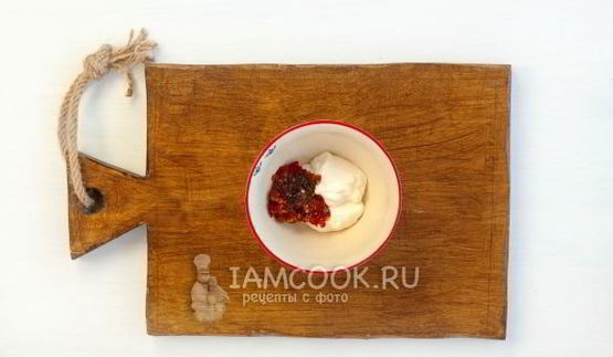 вьетнамский сэндвич бан ми с курицей