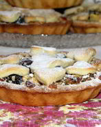 Бельгийские тарталетки с фруктово-ореховой начинкой