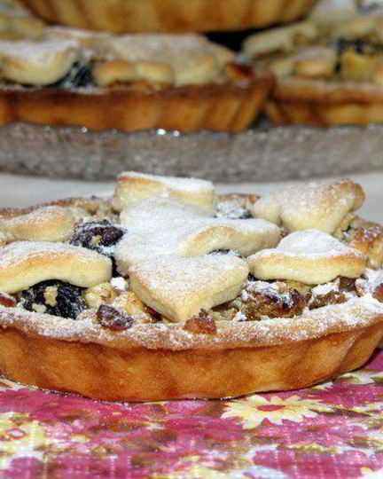 Рецепт бельгийских тарталеток с фруктово-ореховой начинкой