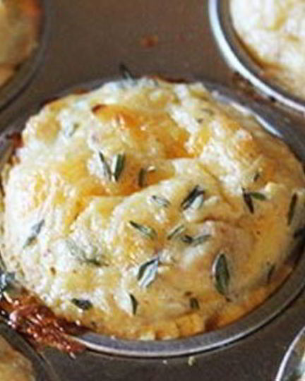 Рецепт картофельных тарталеток с тмином и базиликом аморе