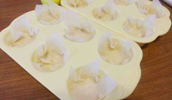 песочные тарталетки с лимонным кремом