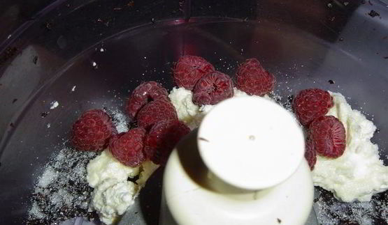 тарталетки малиновое облако