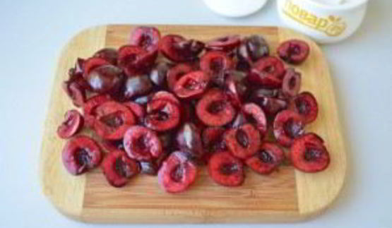 тарталетки с черешней