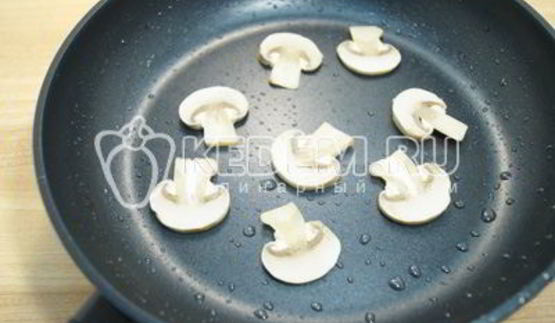 тарталетки с грибами праздничные