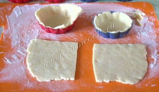 тарталетки с грибами