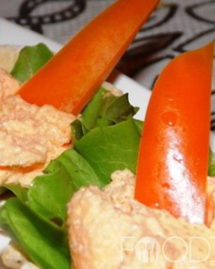 Рецепт тарталеток с икрой мойвы