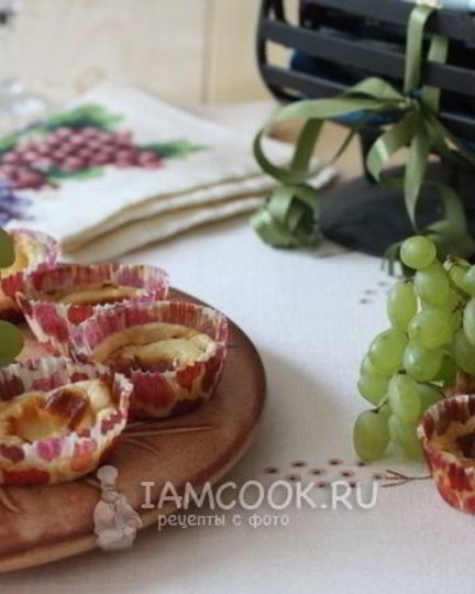 Рецепт тарталеток с козьим сыром и медом