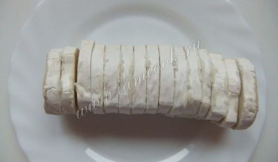 тарталетки с козьим сыром и медом