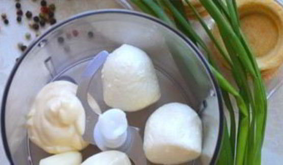 тарталетки с креветками и сыром