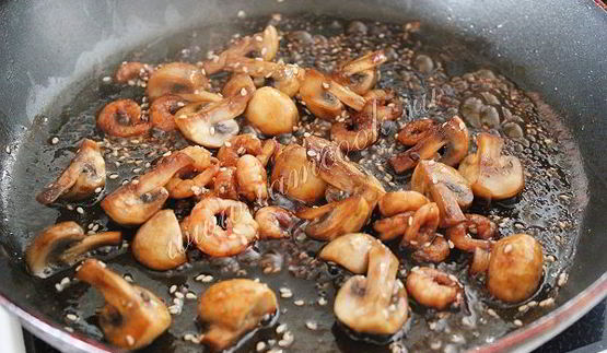 тарталетки с креветками