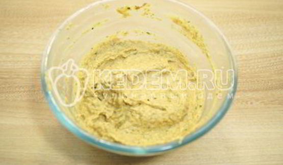 тарталетки с паштетом из фасоли