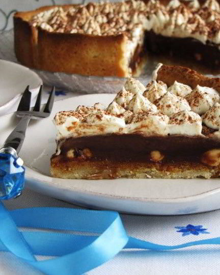 Рецепт карамельно-шоколадного тарт