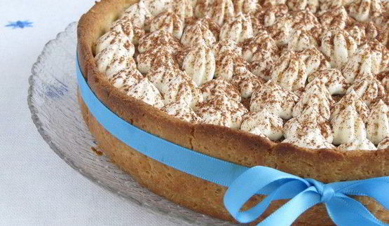 карамельно-шоколадный тарт