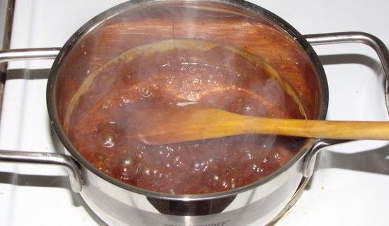 карамельно-шоколадный тарт