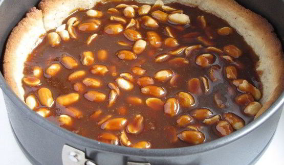 карамельно-шоколадный тарт