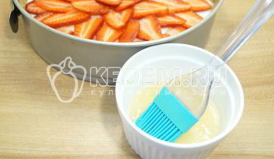 клубничный тарт без выпечки