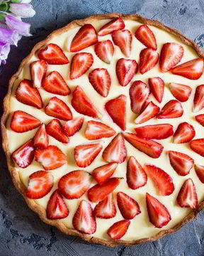 Клубничный тарт
