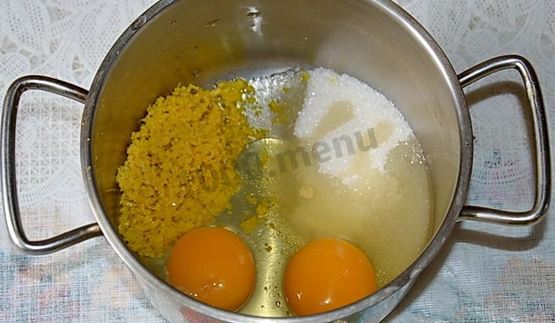 лимонный тарт с меренгой