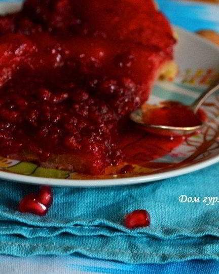 Рецепт малинового тарта татен