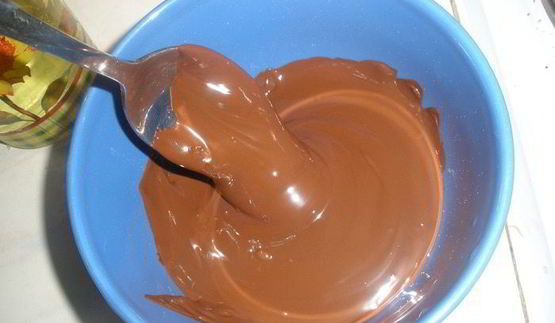 шоколадно-грушевый тарт