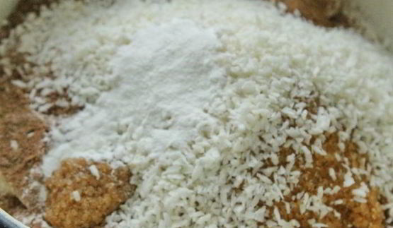 шоколадно-кокосовый тарт