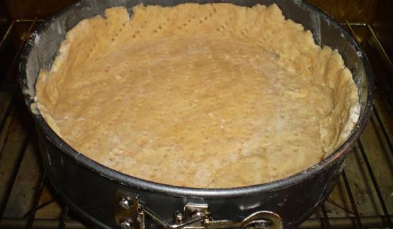 шоколадно-вишневый тарт