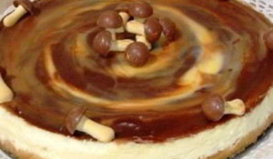 сливочный тарт с карамелью