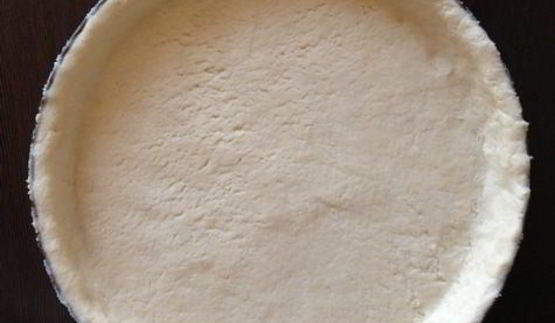 тарт из творожного теста с карамельками