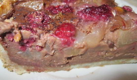 тарт малиново-грушевый перезвон