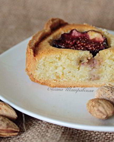 Рецепт тарта миндально-инжирный