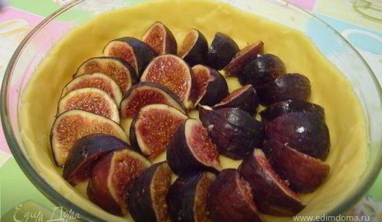 тарт миндально-инжирный