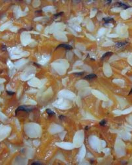 Рецепт тарта с абрикосами на слоеном тесте