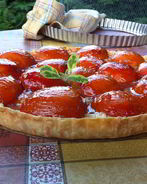 Тарт с абрикосами