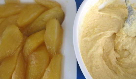 тарт с франжипаном и карамелизованной грушей