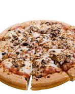 Тарт с грибами, картофелем и сыром Таледжио