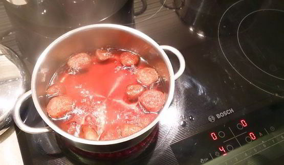 тарт с клубничным муссом и желе