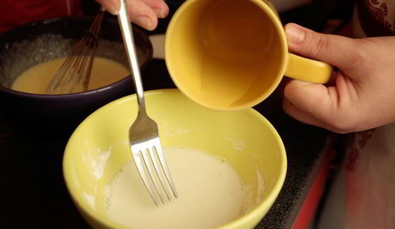 тарт с лимонной начинкой и белковым кремом