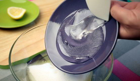 тарт с лимонной начинкой и белковым кремом