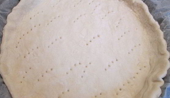 тарт с лососем и овощами