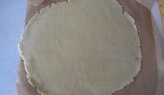 тарт с маком, творогом и яблоками