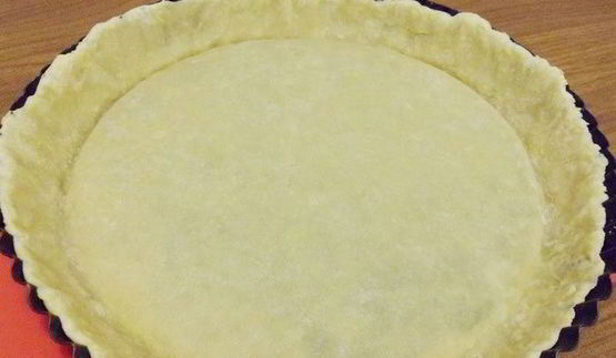 тарт с зеленым горошком