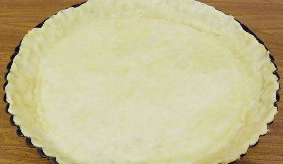 тарт с зеленым горошком