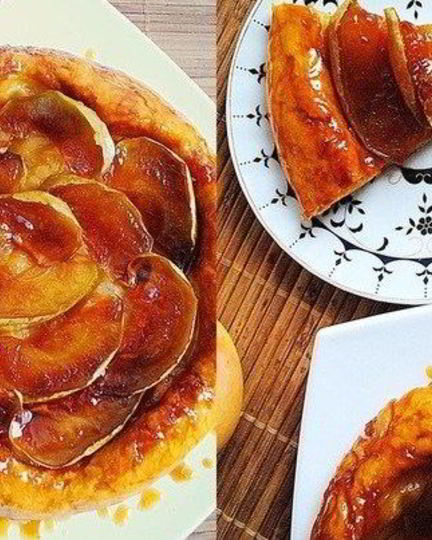 Рецепт тарта татен с яблоками