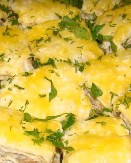 Рецепт тартинок из лаваша